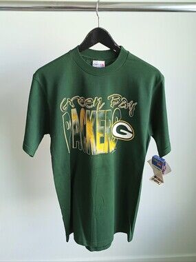 Vintage 1996 Chalk Line NFL Green Bay Packers T Shirt NWT Green Men's Size M